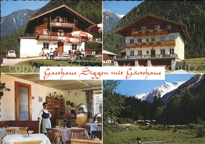Neukirchen Grossvenediger Gasthaus Siggen mit Gaestehaus Gaststube