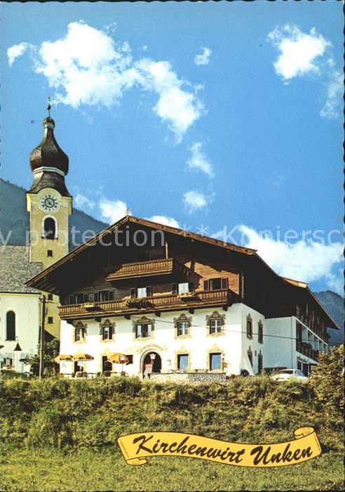Unken Gasthof Restaurant Kirchenwirt Kirche