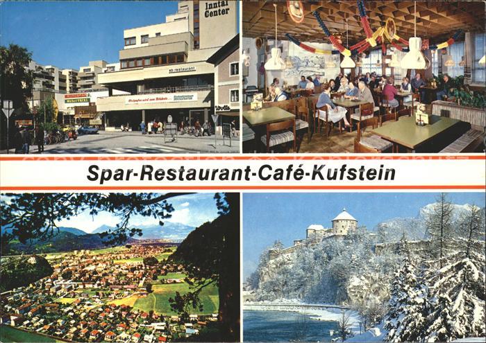 Kufstein Tirol SPAR Restaurant Cafe Inntalcenter Schloss