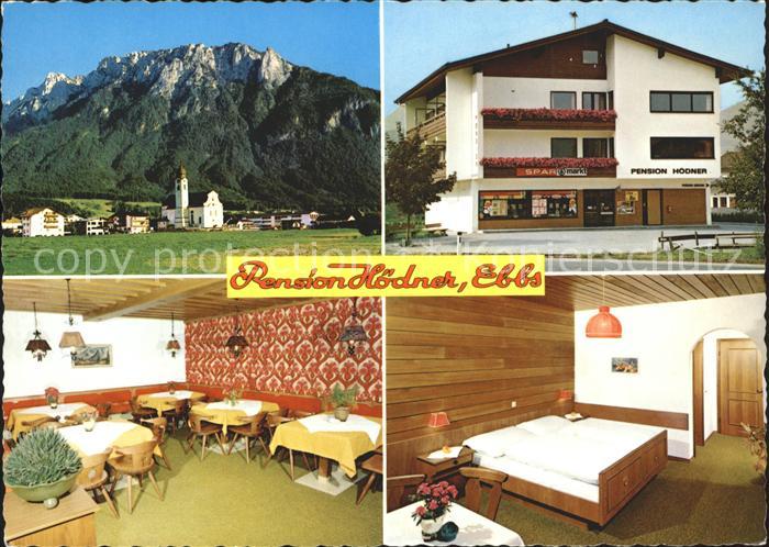 Ebbs Pension Hoedner Gaststube Zimmer