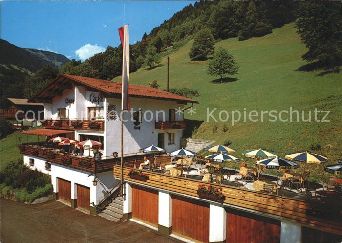 Schruns Vorarlberg Cafe Berghof Terrasse
