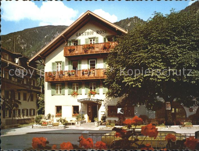 Mayrhofen Zillertal Gasthof Rose Hotel Sonne