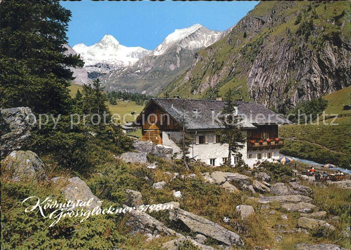 Kals Grossglockner Koednitztal Alpengasthaus Lucknerhaus