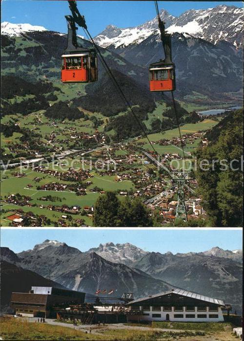Schruns Vorarlberg mit Tschagguns Panorama Hochjoch Bergstation