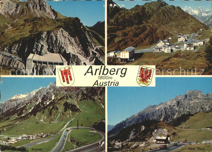 Arlberg Teilansichten