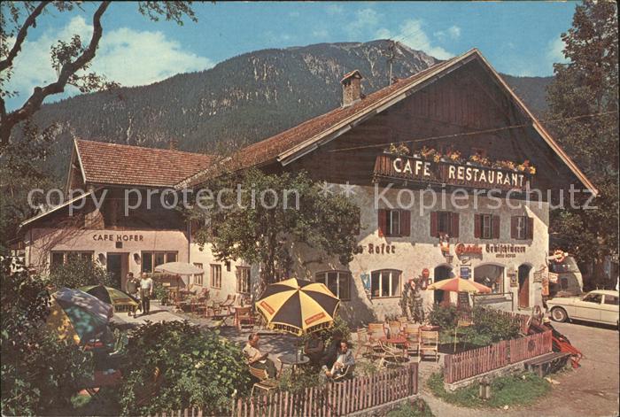 Weissenbach Lech Cafe Restaurant Hofer