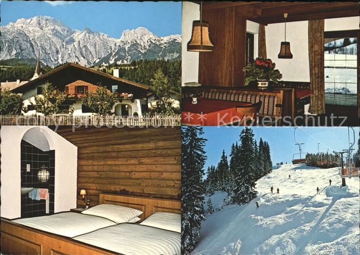 Leogang Haus Mayrhofer Zimmer Gaststube Skilift