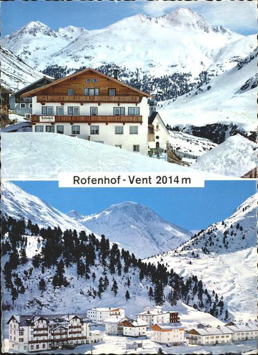 Vent Tirol Hotel Rofenhof Ortsansicht
