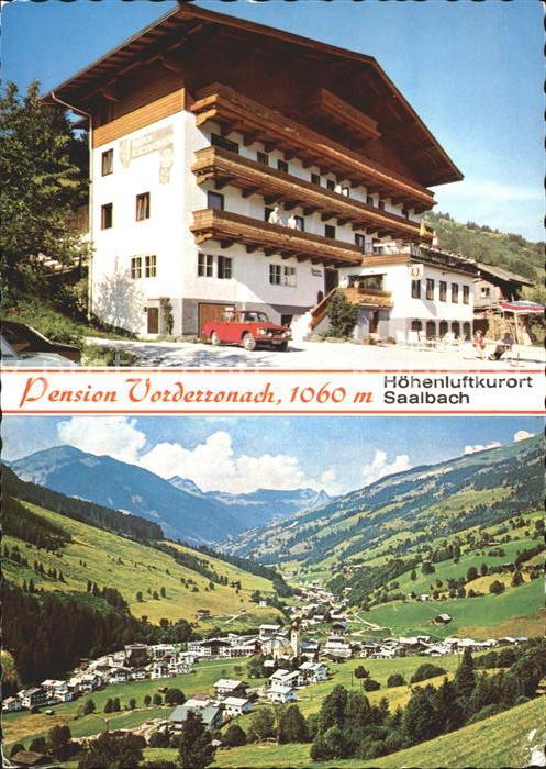 Saalbach-Hinterglemm Pension Vorderronach Panorama