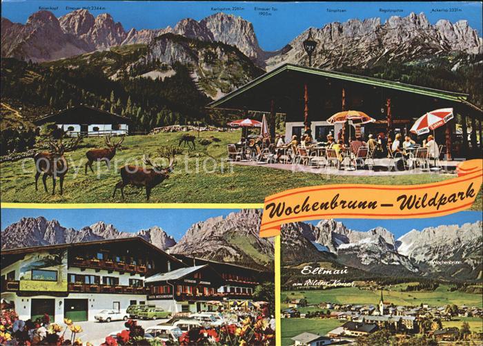 Ellmau Tirol Wochenbrunn Wildpark Alpengasthof Hotel Wochenbrunn