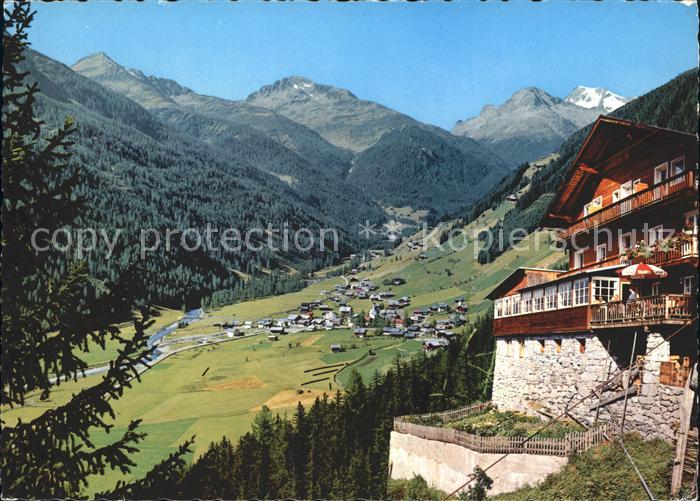 St Jakob Defereggen Alpengasthof Pension Zur schoenen Aussicht Panorama