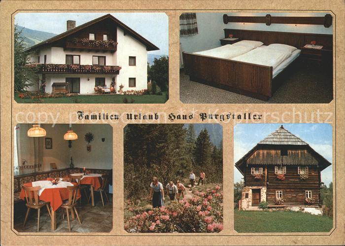 St Lorenzen Pension Haus Purgstaller Zimmer Gaststube