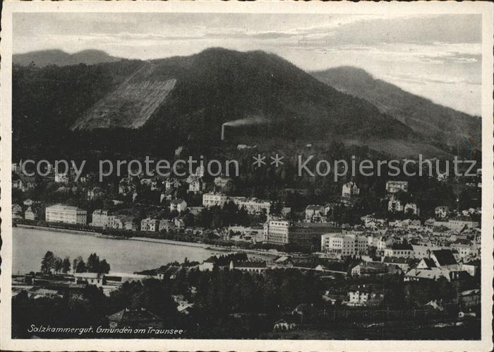 Gmunden Salzkammergut am Traunsee Panorama