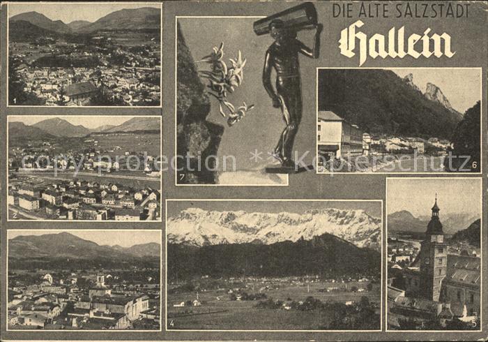 Hallein Wiestal Griesrechen Schlenken Untersberg Tennengebirge Barmsteine Salztr