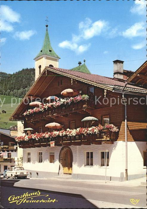 Wagrain Salzburg Gasthaus Steinerwirt