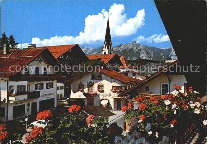 Seefeld Tirol mit Wettersteingebirge
