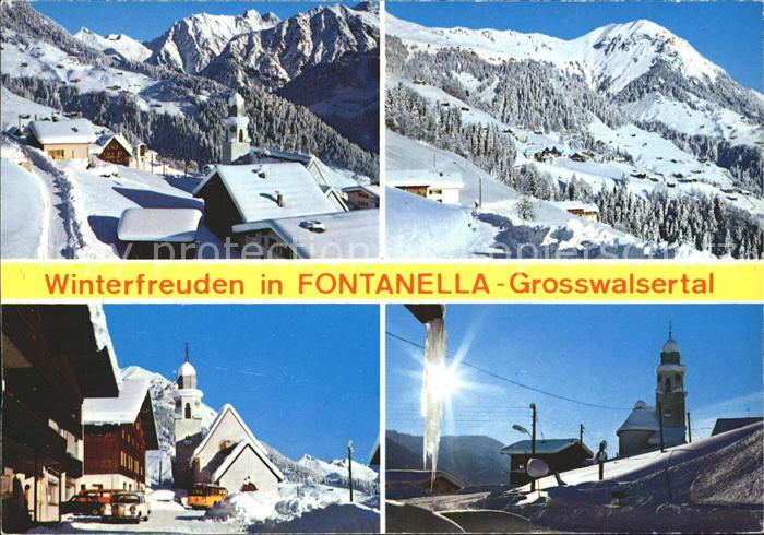 Fontanella Panorama Orts und Teilansichten