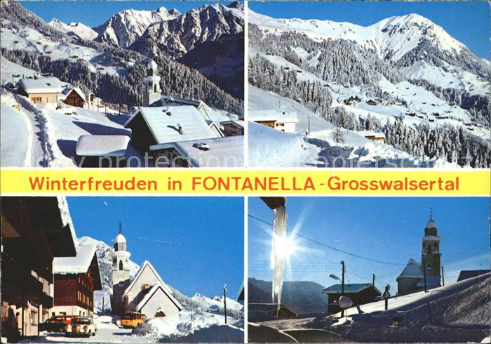 Fontanella Panorama Orts und Teilansichten