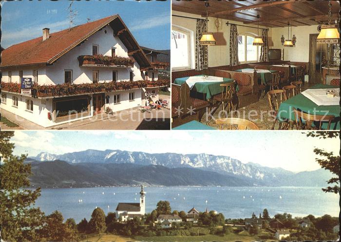 Attersee Gasthaus Pension Hemetsberger Gaststube