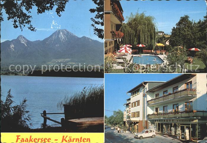 Drobollach Faaker See am Faakersee Hotel Schleicher Swimmingpool