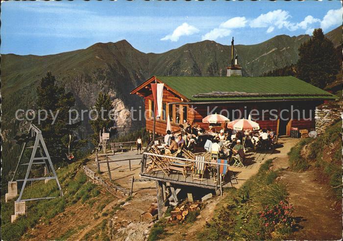 Badgastein Graukogel Hütte Terrasse