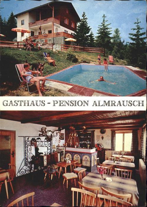 Einoede Villach Gasthaus Pension Almrausch Swimmingpool