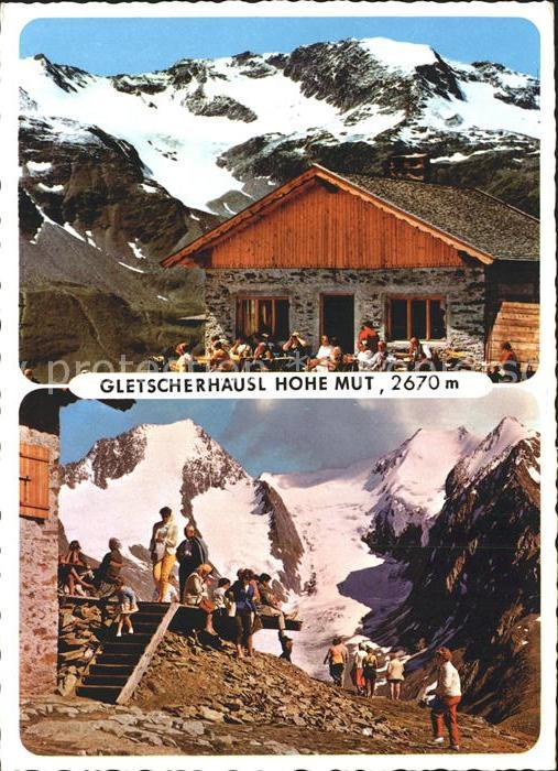 Obergurgl Soelden Tirol Gletscherhäusl Hohe Mut mit Gaisberggle