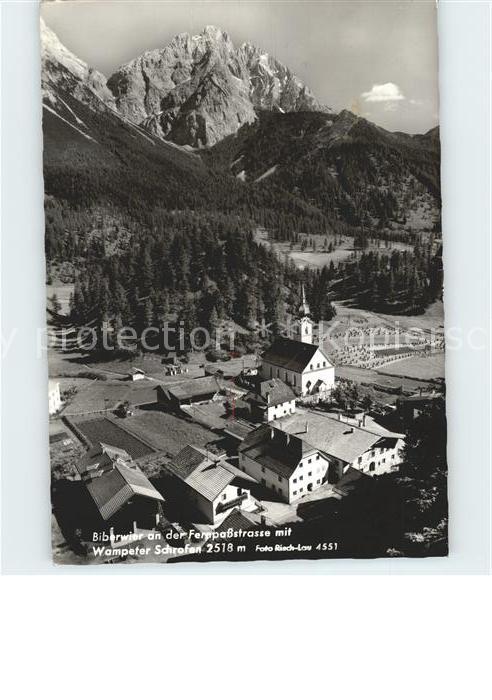 Biberwier Tirol mit Wampeter Schrofen