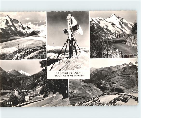 Grossglockner Hochalpenstrasse Teilansichten Gipfelkr
