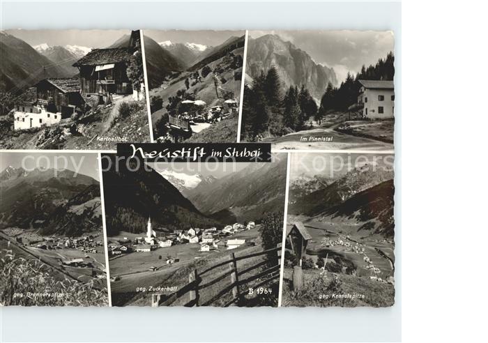 Neustift Stubaital Tirol Kartnallhof Pinnistal Brennerspitze Zuckerh?tl Kesselsp