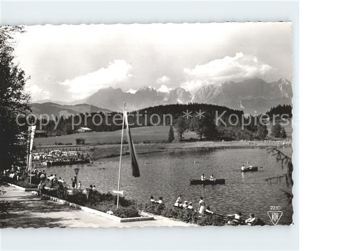 Kitzbuehel Tirol Schwarzsee Panorama