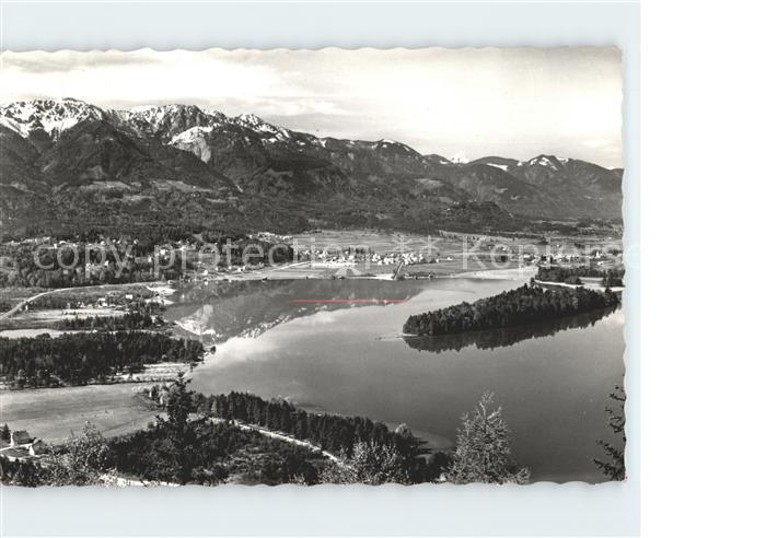 Faakersee Panorama mit Karawanken