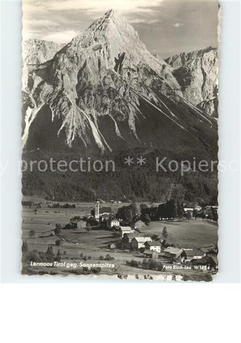 Lermoos Tirol mit Sonnenspitze