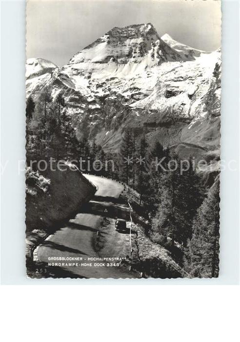 Grossglockner Hochalpenstrasse Nordrampe Hohe Dock