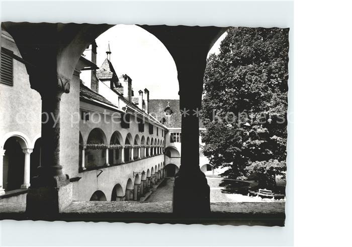 Millstatt Millstaettersee Klosterhof mit 500jaehriger Linde