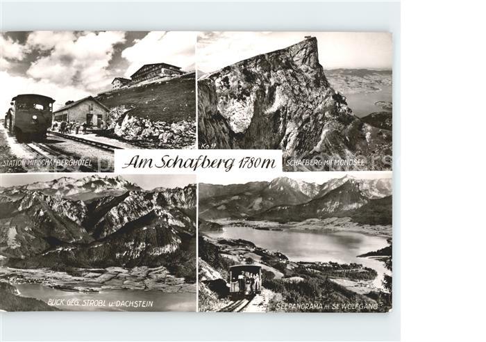 Schafberg Salzkammergut Station mit Schafberghotel Mondsee Stro