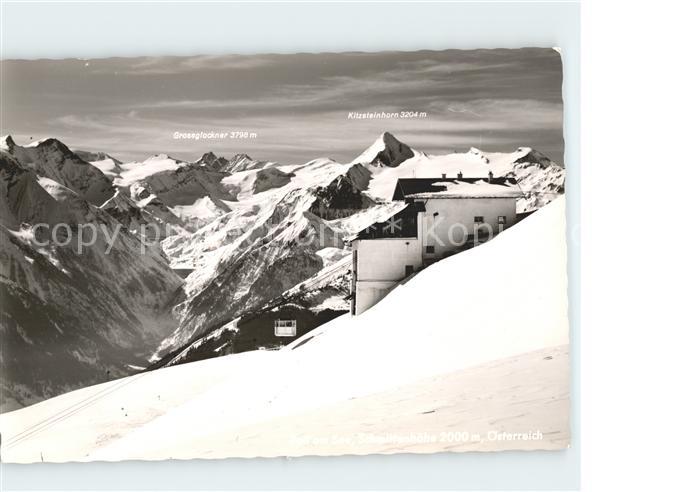 Zell See mit Grossglockner und Kitzsteinhorn