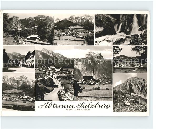Abtenau Panorama Orts und Teilansichten