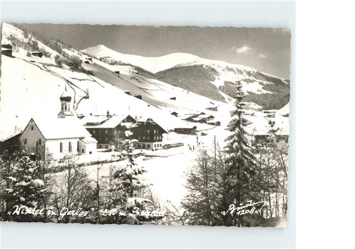 Gerlos Dorfpartie Kirche