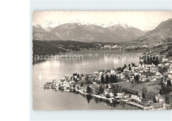 Millstatt Millstaettersee Partie am Millstättersee