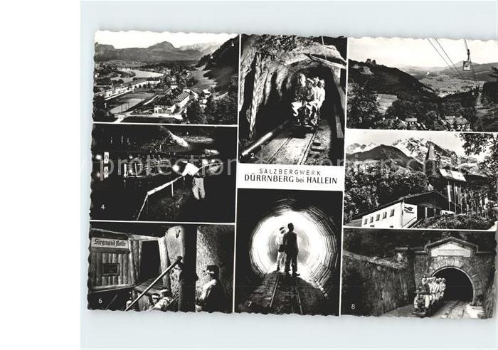 Hallein Salzbergwerk Duerrnberg Teilansichten