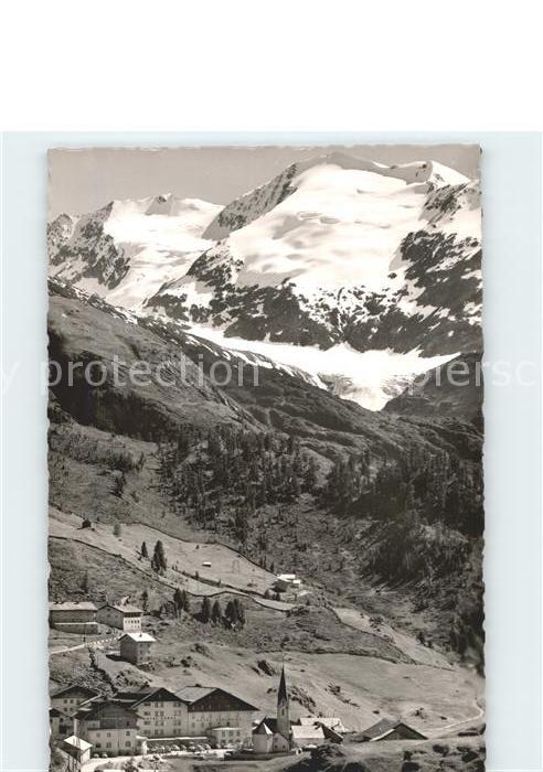 Obergurgl Soelden Tirol mit Schalfkogel