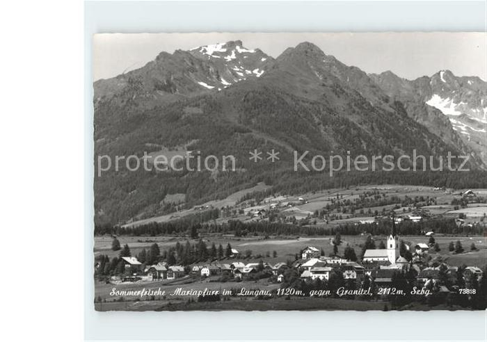Lungau Mariapfarr mit Granitel