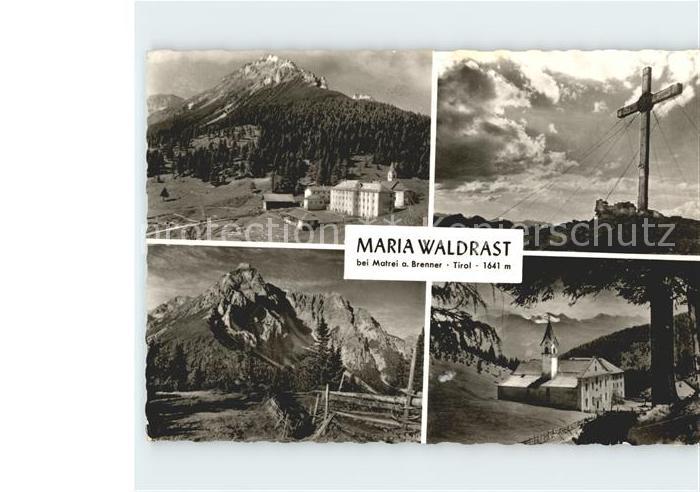 Matrei Brenner Maria Waldrast Wallfahrtskirche Gipfelkreuz