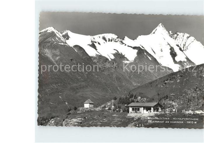Grossglockner Hochalpenstrasse mit Tauernrast am Kasereck