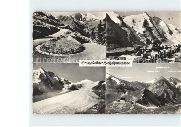 Grossglockner Hochalpenstrasse Gletscher Gasthof Terr