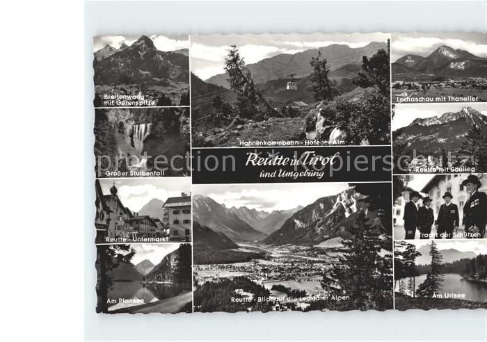 Reutte Tirol kBreitenwang Gehrenspitze Hahnenkammbah