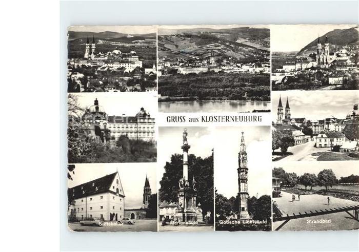 Klosterneuburg Panorama Kloster Stiftskeller Mariensäu