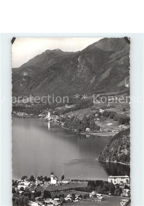 St Wolfgang Wolfgangsee mit Strobl Panorama