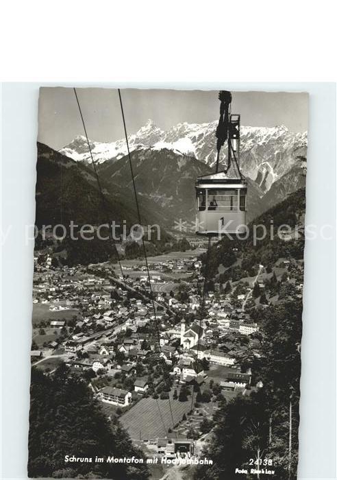 Schruns Vorarlberg mit Hochjochbahn